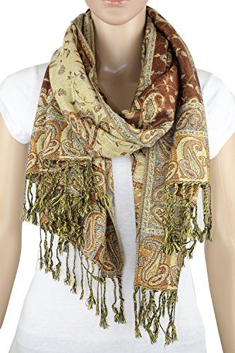 3 Achillea+Reversible+Paisley+Pashmina+Fringes