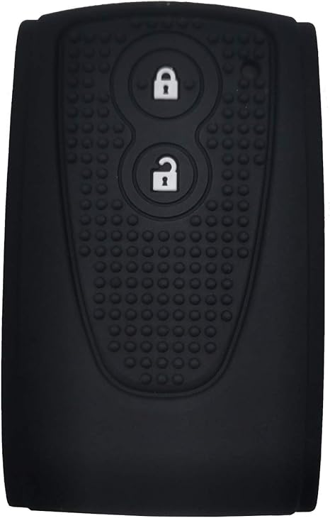 Amazon ダイハツ車用 スマートキーカバー 2ボタン スマートキーケース タントカスタム タントエグゼ ムーヴ ムーヴカスタム パッソ ミラココア ブーン タントなど 専用設計 Daihatsu Toyota車用 シリコンカバー ブラック 車 バイク 車 バイク