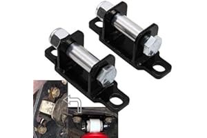 NIXFACE Rear Shock Upper Bar Pin Eliminator Compatible with 1997-2018 JK TJ 1089