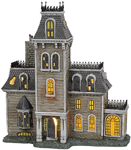 Department56 Addams Family Village House Lit Building 1087" Multicolor