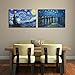 wall26 Starry Night & Over The Rhone River Canvas Prints Set of 2 - Reproduction of Van Gogh/Ready to Hang - 16