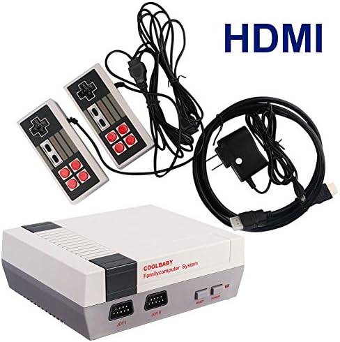 HDMI HD Video Game Entertainment System Classic Mini TV Game Console With Built in 600 Games,2pcs Controllers
