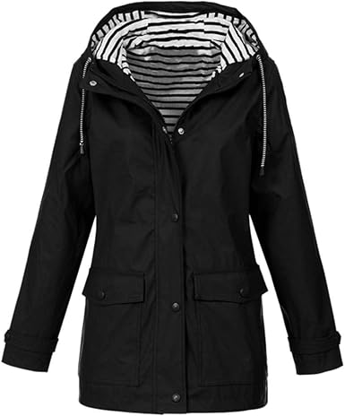 plus size coats waterproof
