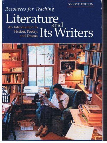 Literature and Its Writers 031225783X Book Cover
