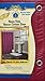 Solid Bugrundy Vinyl Shower Curtain Liner Heavy Duty w/ Metal Grommets & Magnets