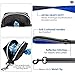 Dual Dog Leash 360° No Tangle Double Handle Leash Dog Walking Training Leash Reflective Adjustable Dog Leash for 2 dogs up to 180 lbs, with waste bag dispenser