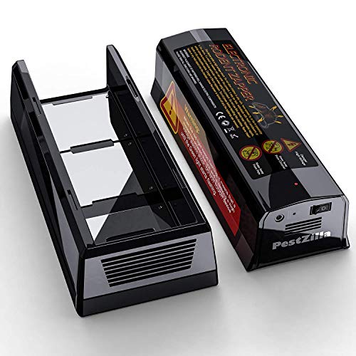 PestZillaâ„¢ Electronic Rodent Trap - Powerful, Easy and Safe Way to Kill Rats, Mice and Squirrels
