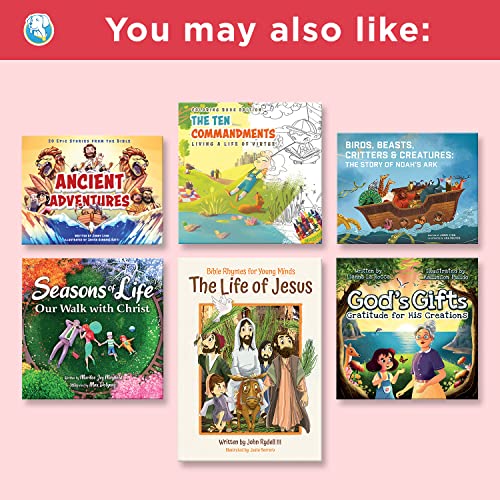 The Ten Commandments Living A Life Of Virtue Children’s Christian Book for Ages 15, Discover