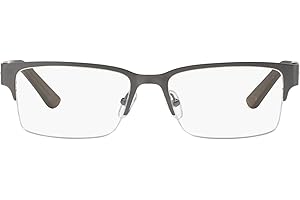 Armani Exchange Men's Ax1014 Rectangular Prescription Eyewear Frames
