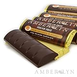 Amber Lyn Chocolates - Sugar Free - Dark Orange Chocolate - 24 Bars
