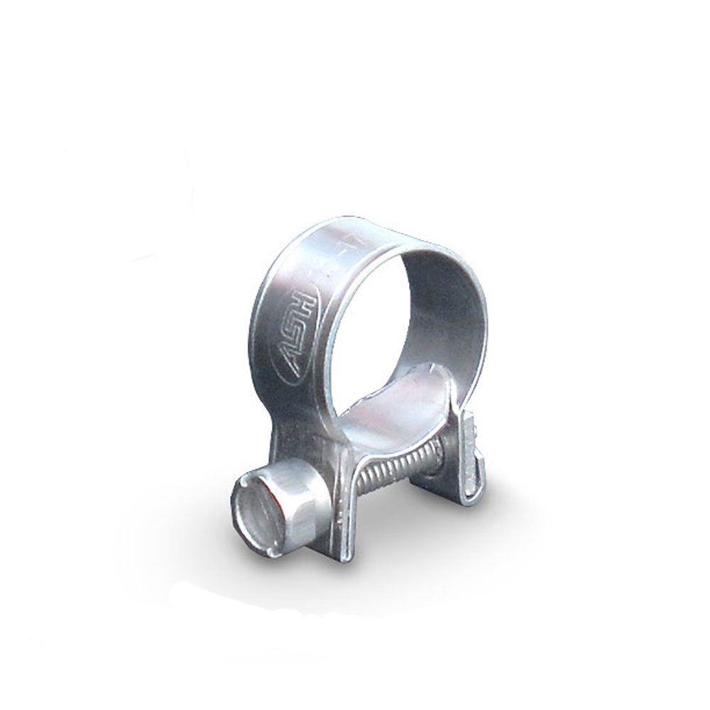 2 Pack - 14mm > 16mm Mini Stainless Steel Fuel Line Hose Clamps