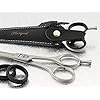 Haryali London Hairdressing Scissors -Professional 6" Hair dressing Scissors Hairdressers Hair Cutting Shears – Hair Cutting Scissors - for Men and Women with Real Leather Pouch