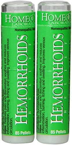 Hemorrhoids Relief, 85-Count Tubes (Pack of 2)