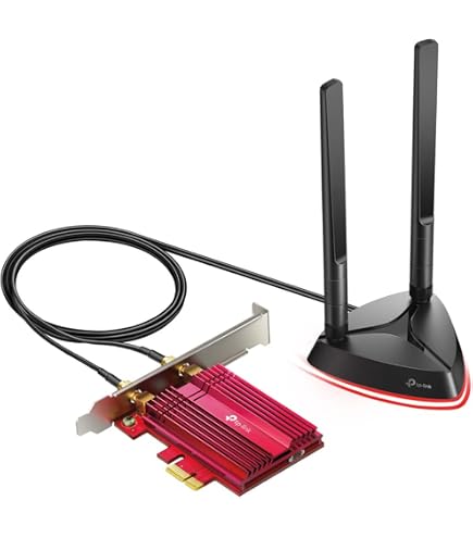TP-Link Cartão WiFi 7 BE9300 PCIe WiFi para PC de mesa (Archer