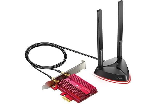 TP-Link WiFi 6 AX3000 PCIe WiFi Card (Archer TX3000E), Up to 2400Mbps, Bluetooth 5.3, 802.11AX Dual Band Wireless Adapter with MU-MIMO, OFDMA, Ultra-Low Latency, Supports Windows 11, 10 (64bit)