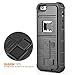 iPhone 6s Plus Case, ZVE Multifunctional Cigarette Lighter Cover for iPhone 6/6s Plus 5.5 Built-in Cigarette Lighter/Bottle Opener/Camera Stable Tripod/Shockproof Case (Black-iPhone 6 Plus 5.5)