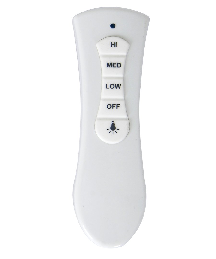 Lucci Fini Slimeline Remote Control For Ceiling Fan Plastic