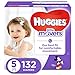 HUGGIES LITTLE MOVERS Active Baby Diapers, Size 5 (fits 27+ lb.), 132 Ct, ECONOMY PLUS (Packaging May Vary) primary