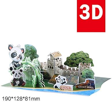 Leoie 3D Three-Dimensional Paper Aerospace Globe Solar System Puzzle Educational DIY Toy Gift for Children Adult 15#