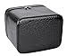 Train Case,COOFIT Portable Travel Makeup Case Crocodile Pattern Leather Beauty Box for Women Large Black