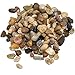 Decorative River Pebble Rocks 4 Lb. Bag of Multicolored Mixed Stones For Crafts House Garden Outdoor Indoor Office Beach Landscape Patio Lawn Yard Walkway Aquarium Planter Fish Bowl Tank And Vases