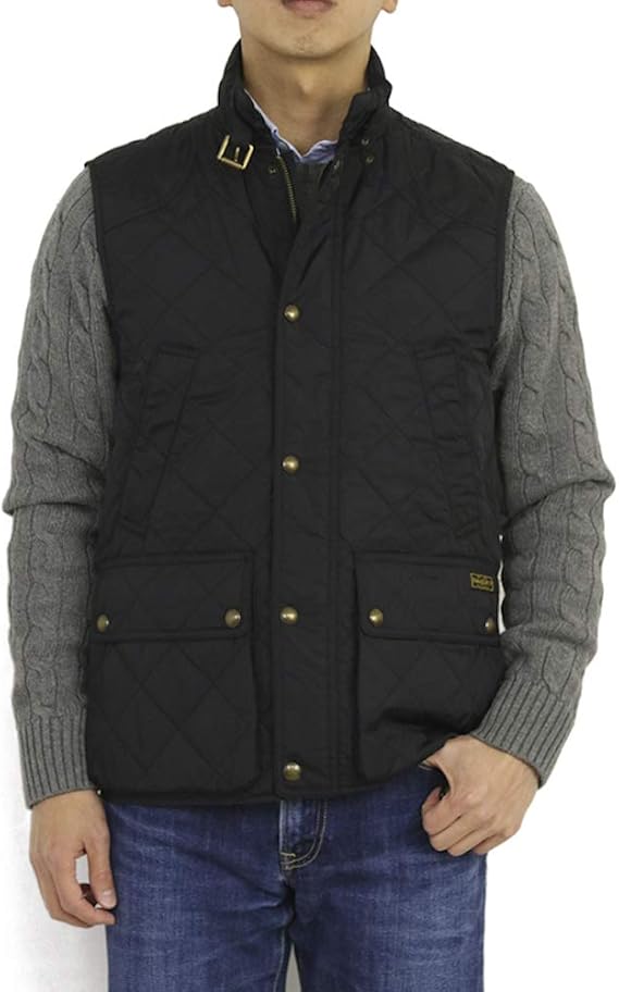Amazon ポロ ラルフローレン Polo Ralph Laurenメンズ キルティング ベスト 並行輸入品 ベスト 通販
