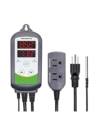 Calentador de 12 voltios máximos Inkbird, dispositivo de enfriamiento, controlador de temperatura, garrafa, fermentador, control de temperaura de terrario de efecto invernadero.