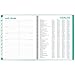 AT-A-GLANCE 2018-2019 Academic Year Weekly & Monthly Planner, Large, 8-1/2 x 11, Aspire, Mint (1022-905A-42)