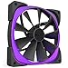 NZXT AER RGB 140mm Fan - 1x 140mm PWM Fan, 500-1500 RPM, Designed for Hue+ Lighting Hub, CAM-Powered - RF-AR140-B1