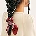 Beauty Wig World 3 Pcs Silk Scrunchies Leopard Hair Scarf Ponytail Holder Elastic Hair Bands Scrunchy Ties Hair Accessories for Women Girls