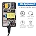 LotFancy 24V 1.5A Electric Scooter Battery Charger for Razor E100, E125, E150, E175, E200, E300, PR200, E225S, E325S, MX350, Pocket Mod, Sports Mod, Dirt Quad Rocket, Crazy Cart, eSpark, Mini Chopper