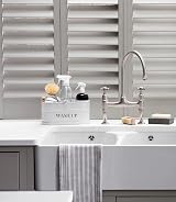 Garden Trading Original Wash Up Sink Caddy Chalk Steel 3 Compartment Kitchen view 5