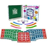 Semper Smart Games PlaySmart Dice Math-Tac-Toe Math Game: Get Sharp on Mental Math with a Fun New Twist on a Timeless Classic! Multiple Skill-leveled Math Bingo Made Fun for 8 and up!