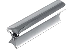 Murtenze Electric Lap Steel Guitar Slide Bar,Stainless Steel Tone Bar Slide for Electric Guitar Dobro Hawaiian Guitar(Sliver)