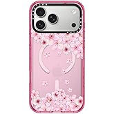 CASETiFY Impact iPhone 17 Pro Max Case [Slim/Compatible with Magsafe / 8.2 ft. 4X Military Grade Drop Protection] - Sakura Cherry Saturday - Pink