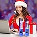 SoundSOUL Bluetooth Water Dancing Speakers Light Show Water Fountain Speakers LED Speakers (Dual 3W Speakers, 4 Colored LED Lights, Built-in Rechargeable 1800mAh Battery, Bluetooth 4.0) - Blue