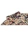 Allegra K Men Point Collar Button Down Vintage Floral Print Summer Shirts Medium Camel