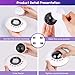 sendcool White Noise Machine, Baby Sound Machine – 20 Non-Looping Soothing Nature Sounds/Lullaby with Night Light,Timer & Memory Function-Sleep Music Machine for Kids Adults Nursery, Star & White