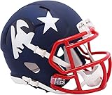 Riddell New England Patriots AMP Alternate Revolution Speed Mini Football Helmet - NFL Mini Helmets