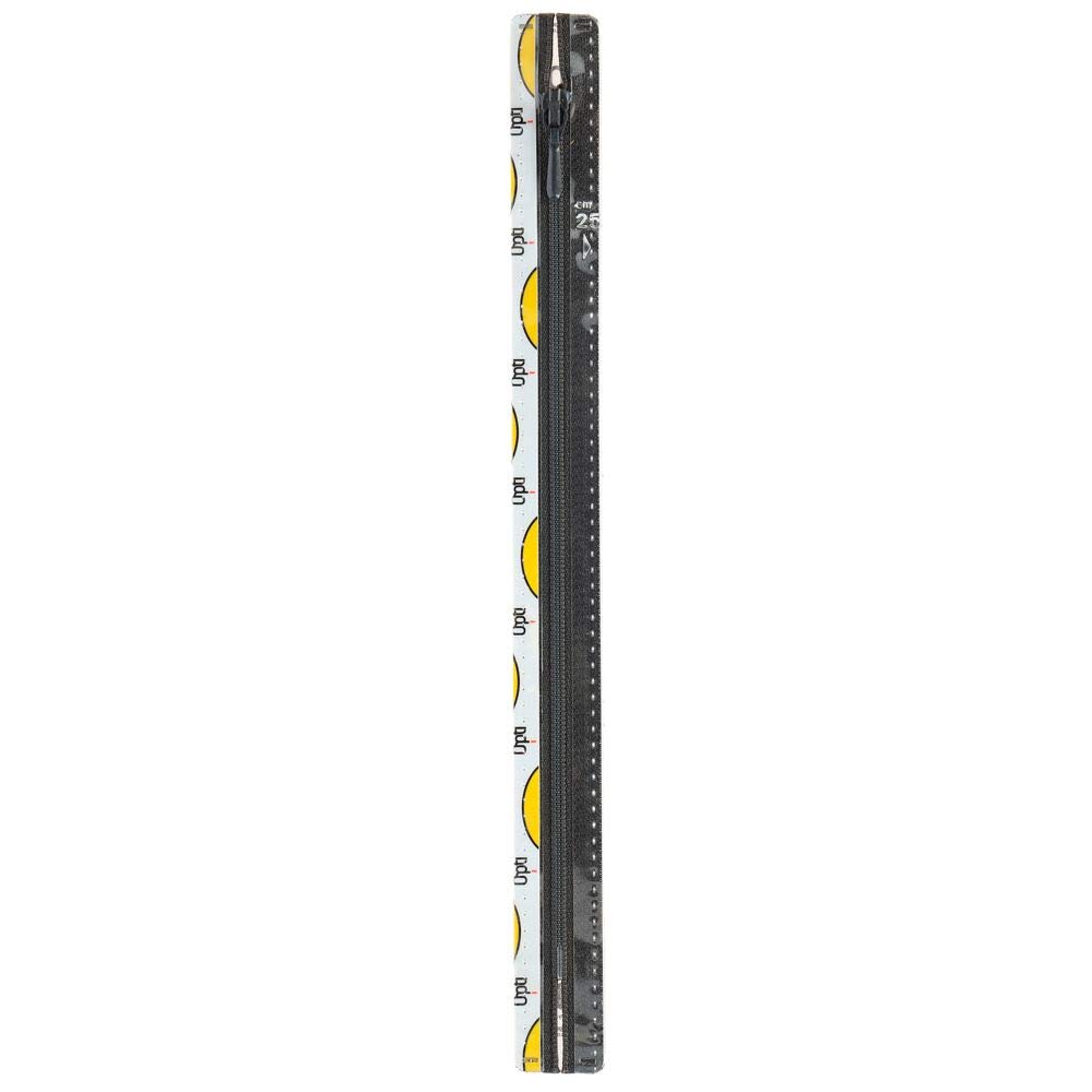 Opti Zip Fastening, 100% Polyester, # 09905 Grey, 40 cm