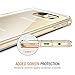 Trianium Galaxy S7 Edge Case, [Clear Cushion] Premium Bumper TPU/PC Scratch Resistant Cases for Samsung Galaxy S7 Edge Seamless Integrated Shock-Absorbing Cover with Back Hard Panel - Soft Clear