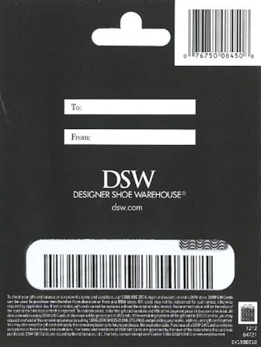 DSW Designer Shoe Warehouse Gift Card $25 in Kenya Whizz Gift Cards