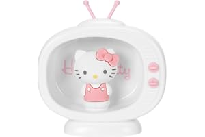 Cute Anime LED Light, Multifunctional Sanrio Kitty Silicone Night Light with Long Battery Life Rechargeable Desk Light for Gi