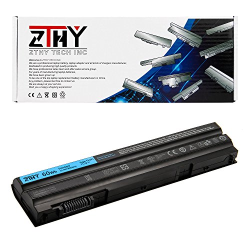 ZTHY Compatible 60WH T54FJ Laptop Battery Replacement For Dell Latitude E5420 E5520 E5530 E6420 E6430 E6520 E6530 E6440 Series 2P2MJ 312-1325 312-1165 M5Y0X PRV1Y