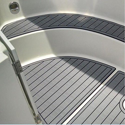 Marine Flooring Composite Boat Decking Sheet Synthetic Teak 94.5"x35.4