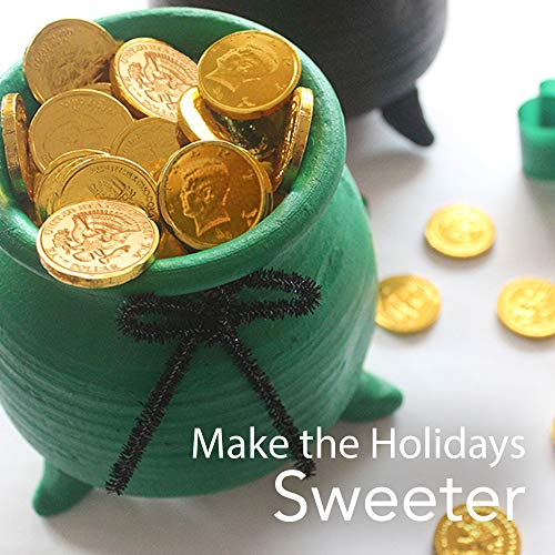 R.M. Palmer Milk Chocolate Gold Coin Half Dollars (5 LB Bulk Bag), Fun