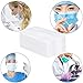 Wecolor 120 Pack Disposable Face Masks with Elastic Ear Loop 3 Ply Breathable, Suitable for Home, School, Office and Outdoors (White)