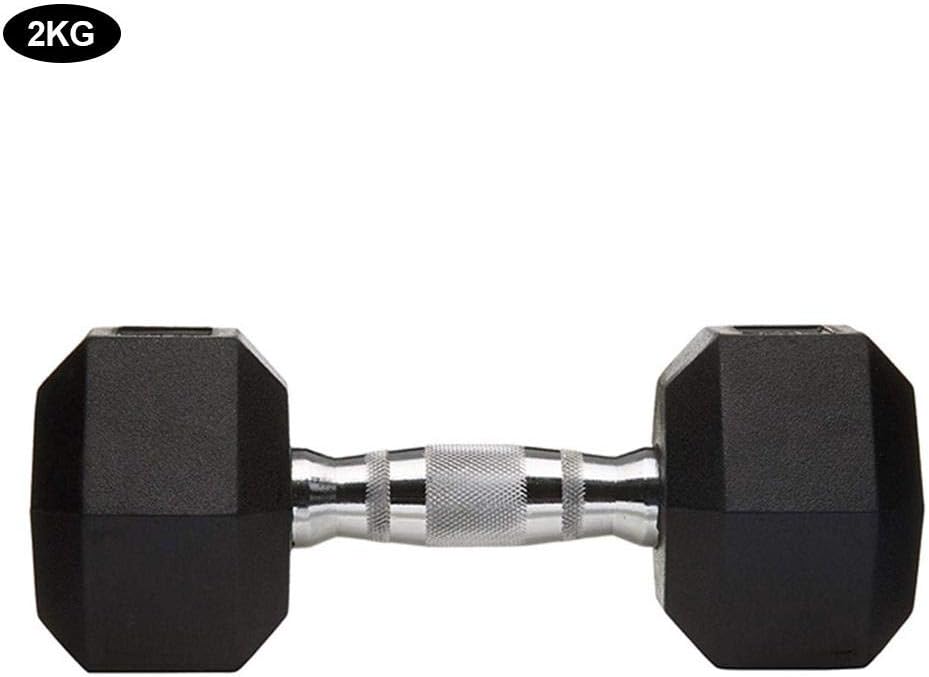 chifans Fitness Workout Dumbbells Cast Iron Coated Gym Studio Dedicated Hexagonal Dumbbell Weights Exercise Equipment Tools