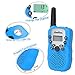 [Upgrade Generation] Handheld Walkie Talkie, Zooawa [2 Pcs] Kids Outdoor Wireless Interphone 2-Way 3.75 KM Range Durable Radio Transceiver Toy with 22 Channels for Camping and Hiking - Blue