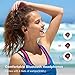 Bluetooth Headphones, Anbes Wireless Earbuds, IPX7 Waterproof Sports Earphones with Ear Hooks & Mic, HD Stereo in-Ear Headphones Gym Running Workout, 8 Hours Battery Noise Canceling Headsets